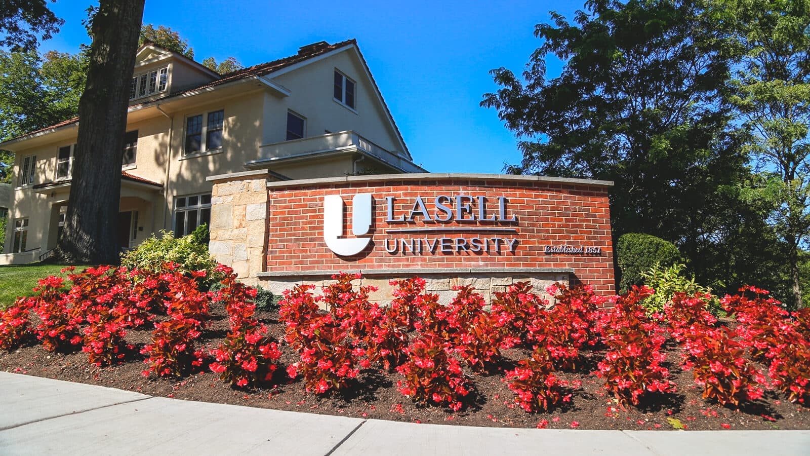 Lasell University campus