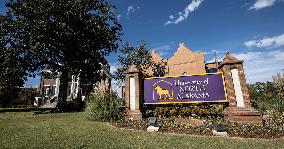 University of North Alabama campus