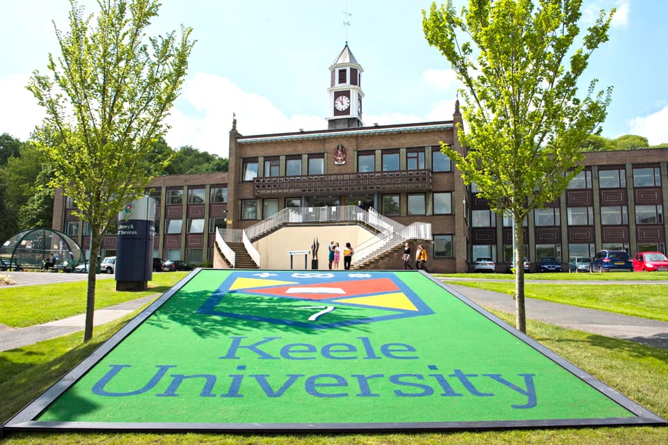 Keele University campus