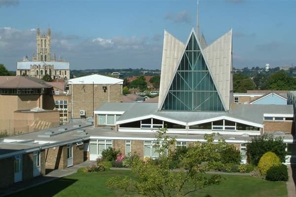 Canterbury Christ Church University campus