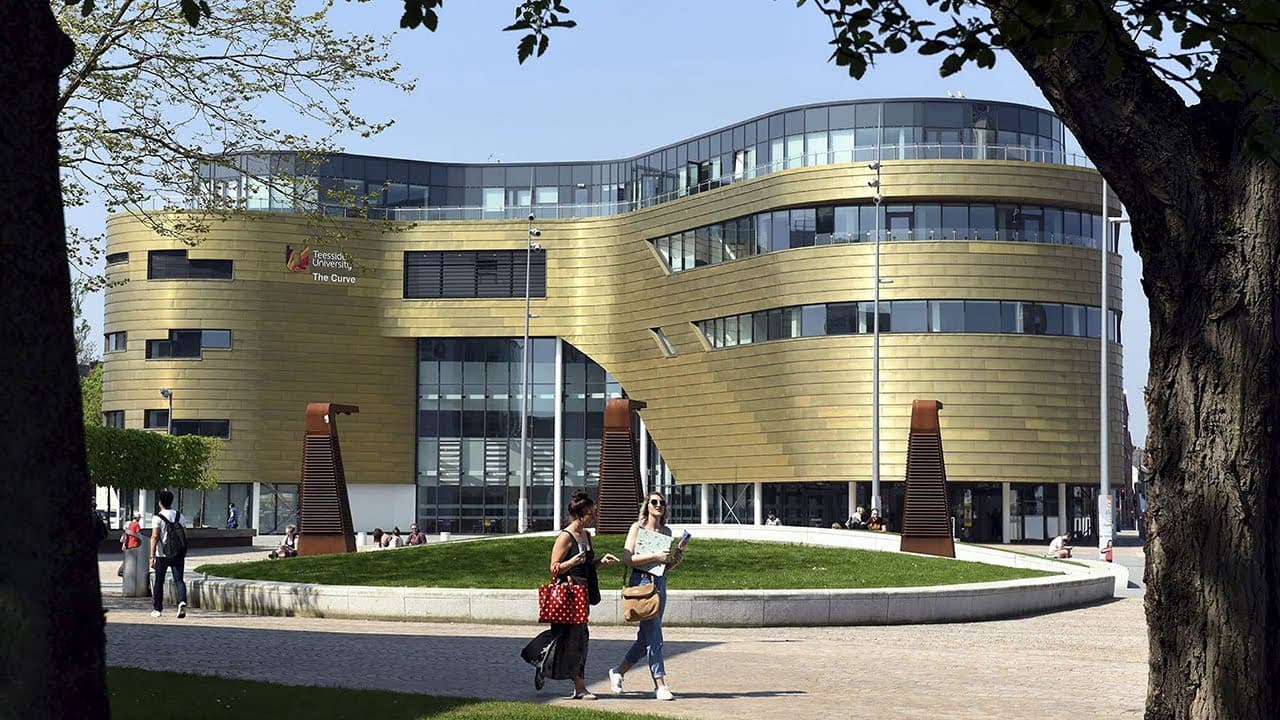 Teesside University campus