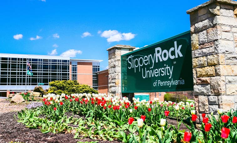 Slippery Rock University campus