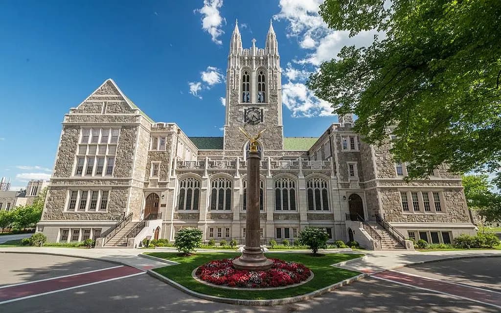 Boston College campus
