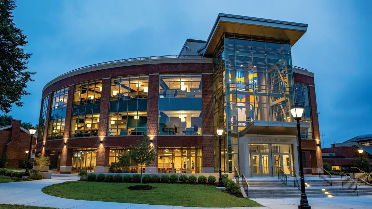 Western New England University campus