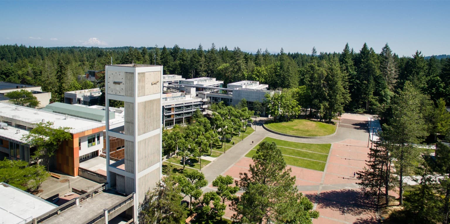 Evergreen College campus