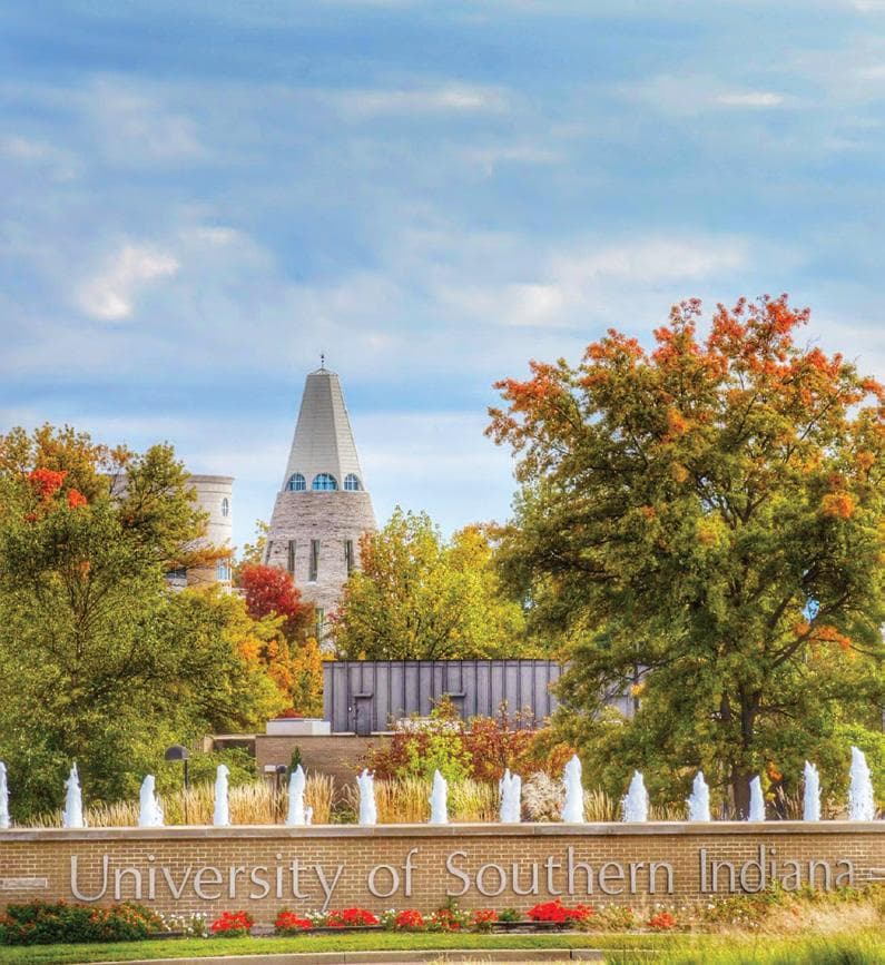 University of Southern Indiana campus