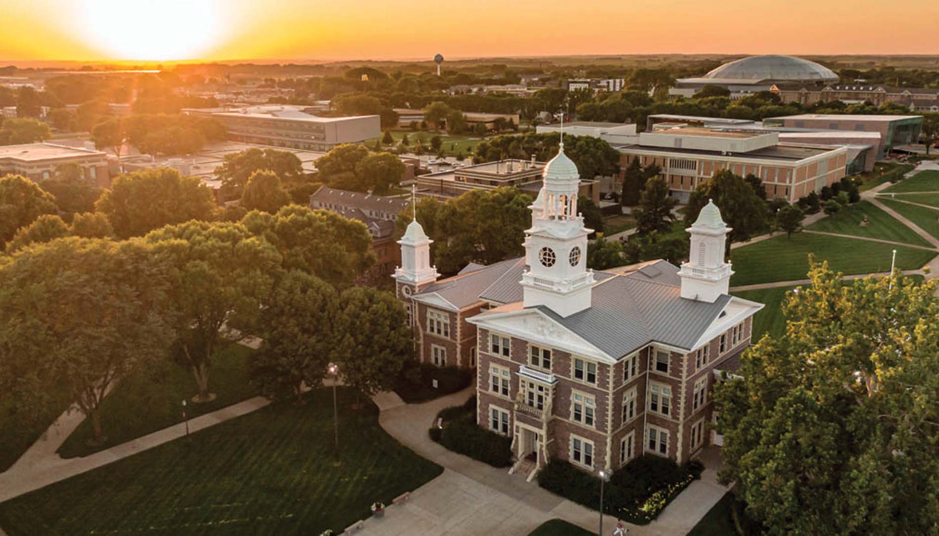 University of South Dakota campus